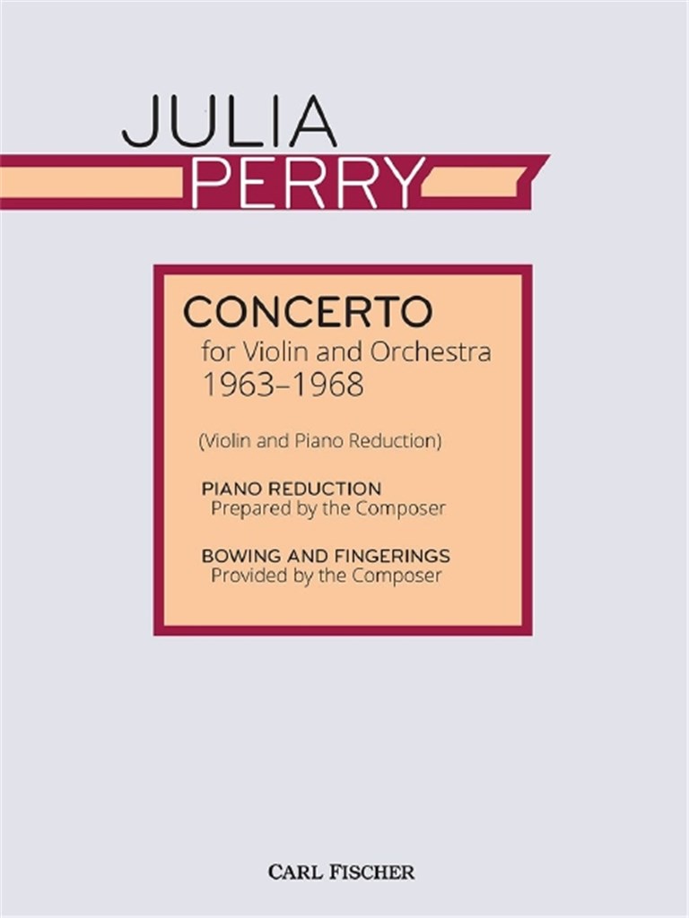 Concerto for Violin and Orchestra